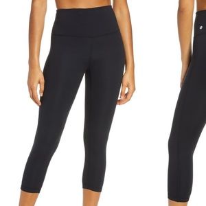 NWT Zella high waist crop leggings black